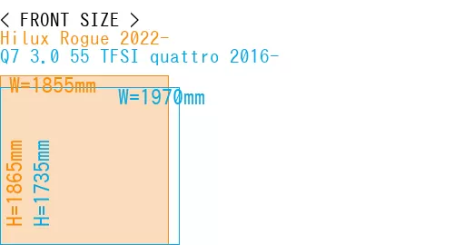 #Hilux Rogue 2022- + Q7 3.0 55 TFSI quattro 2016-